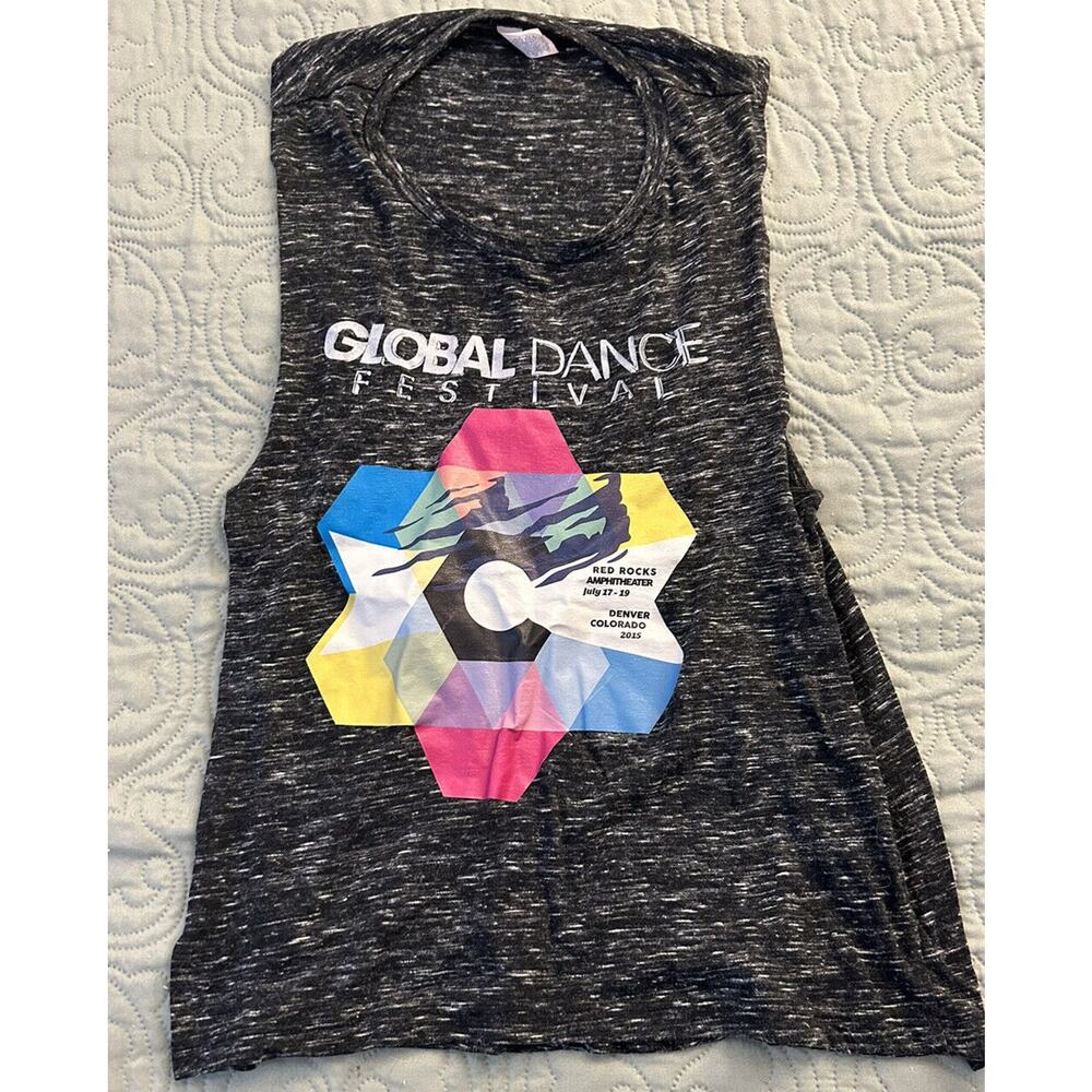 Women's Global Dance Festival Tank Top Medium 2015